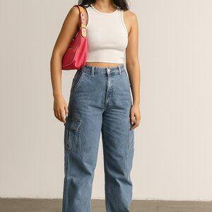 Kipling Deva Ana Shoulder Bag Magenta Pink